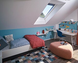 Kinder- und Jugendzimmer in einem Fertighaus von Hanse Haus