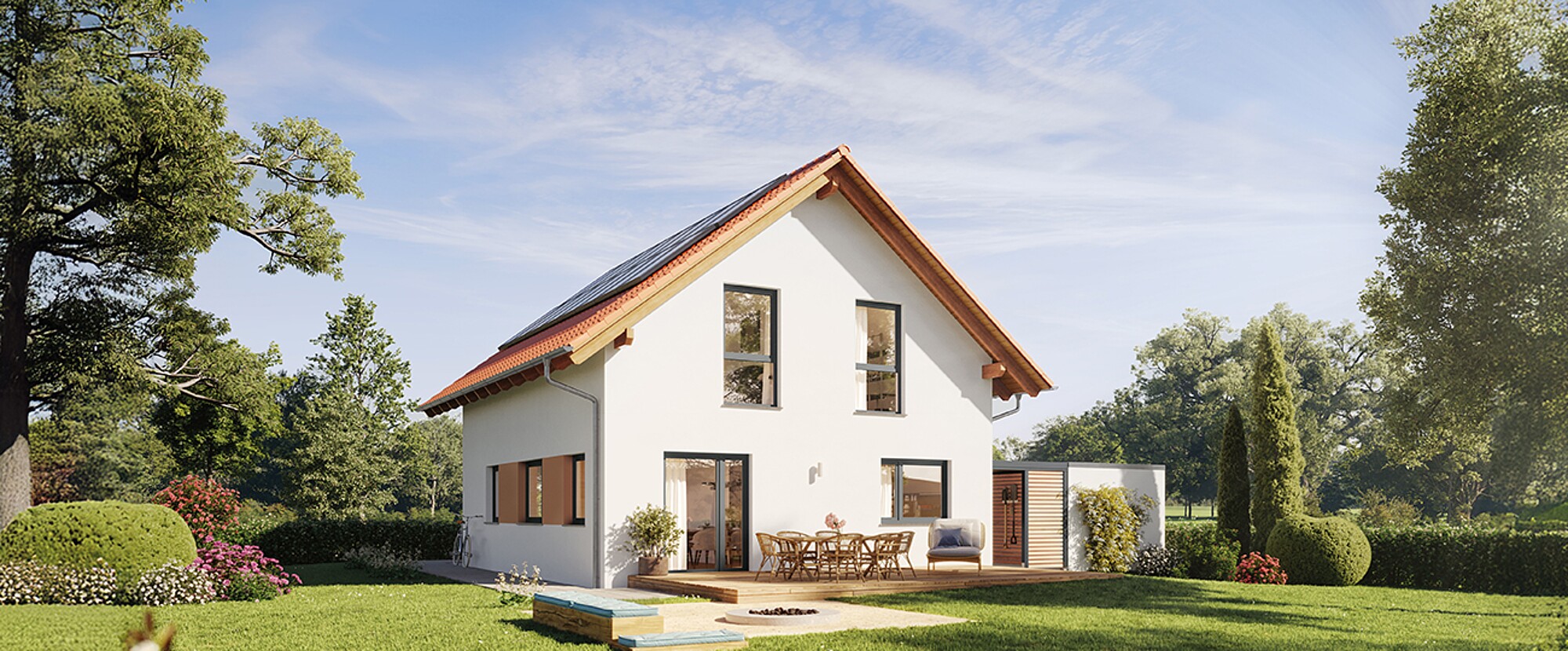 QNG⁺-Line: Fertighaus Variant 38-130 - Hanse Haus QNG⁺-Line: Fertighaus Variant 38-130