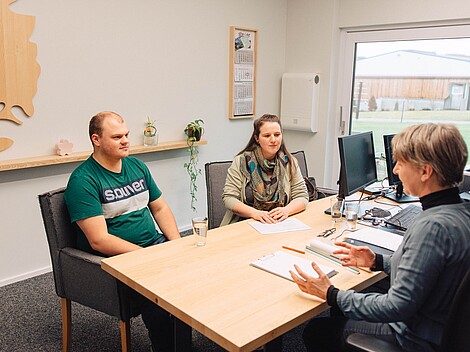 Architektengespräch: Bauherren Familie Römmelt