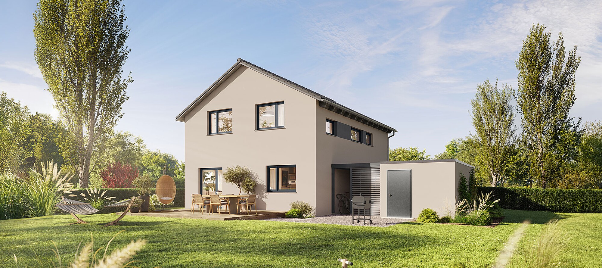 QNG⁺-Line: Fertighaus Variant 28-132 - Hanse Haus QNG⁺-Line: Fertighaus Variant 28-132