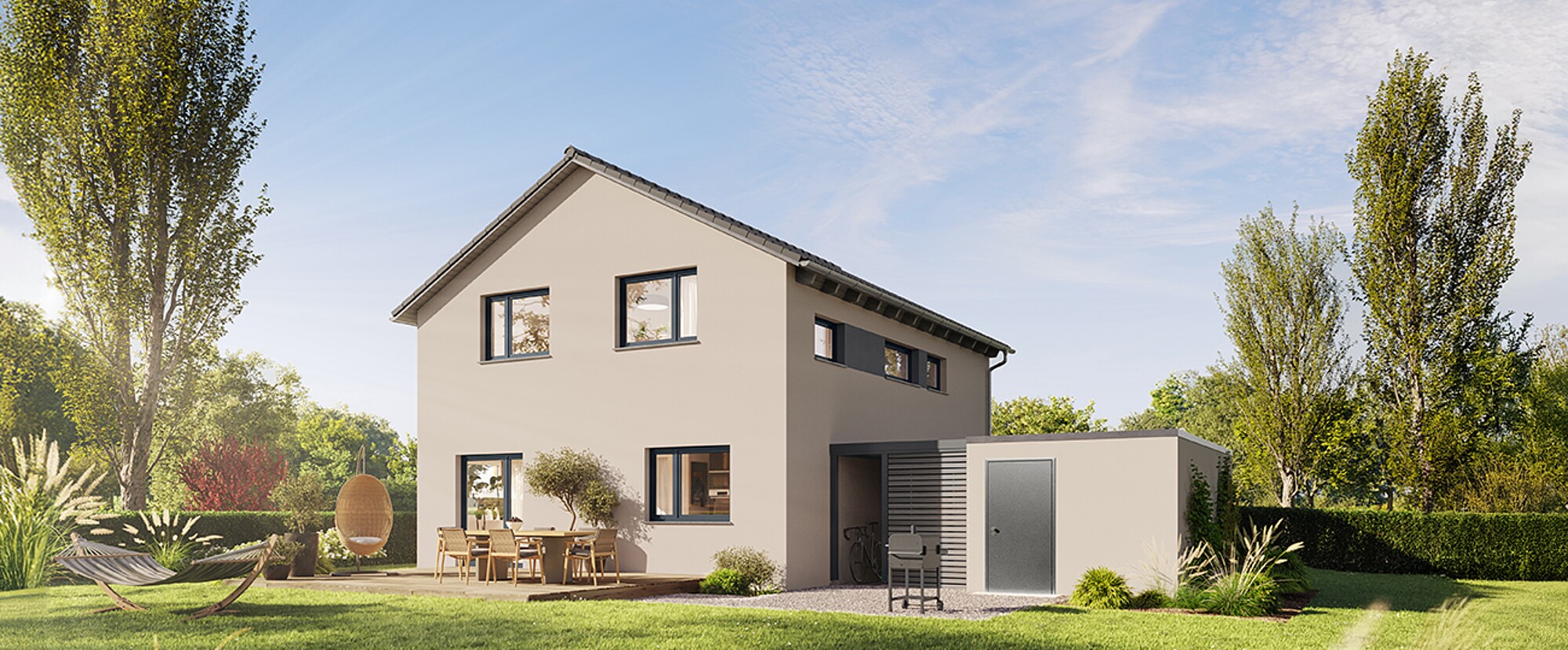 QNG⁺-Line: Fertighaus Variant 28-132 - Hanse Haus QNG⁺-Line: Fertighaus Variant 28-132