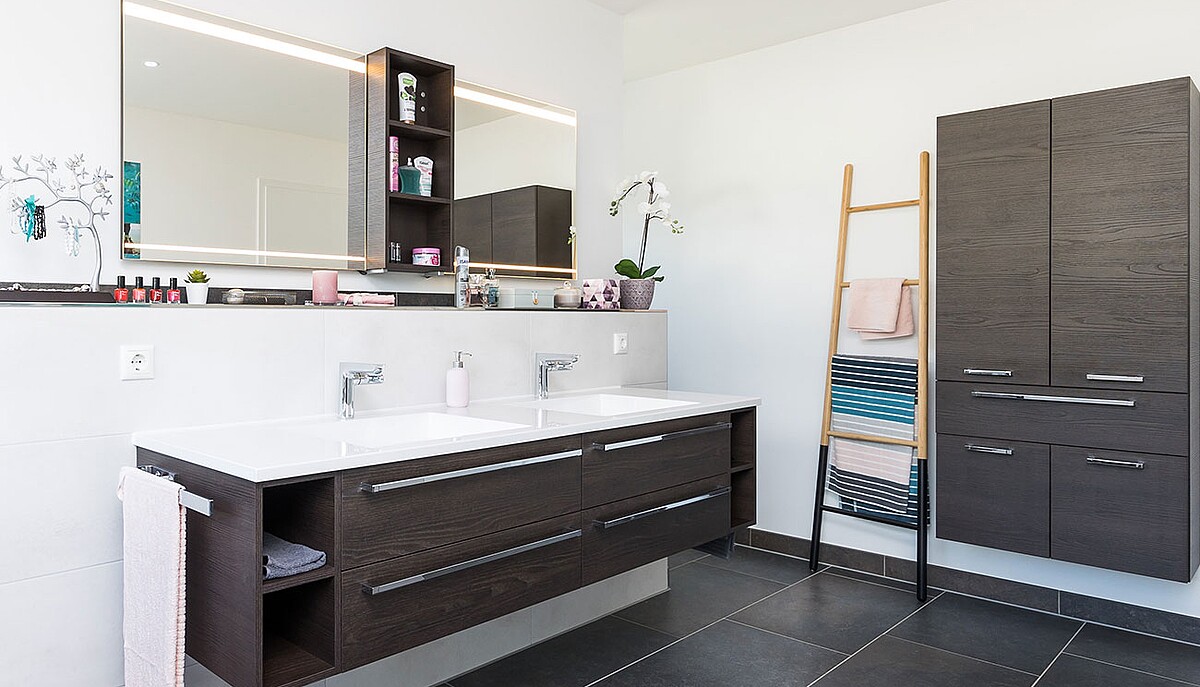 Beispiel Fertighaus Villa 178: Bad