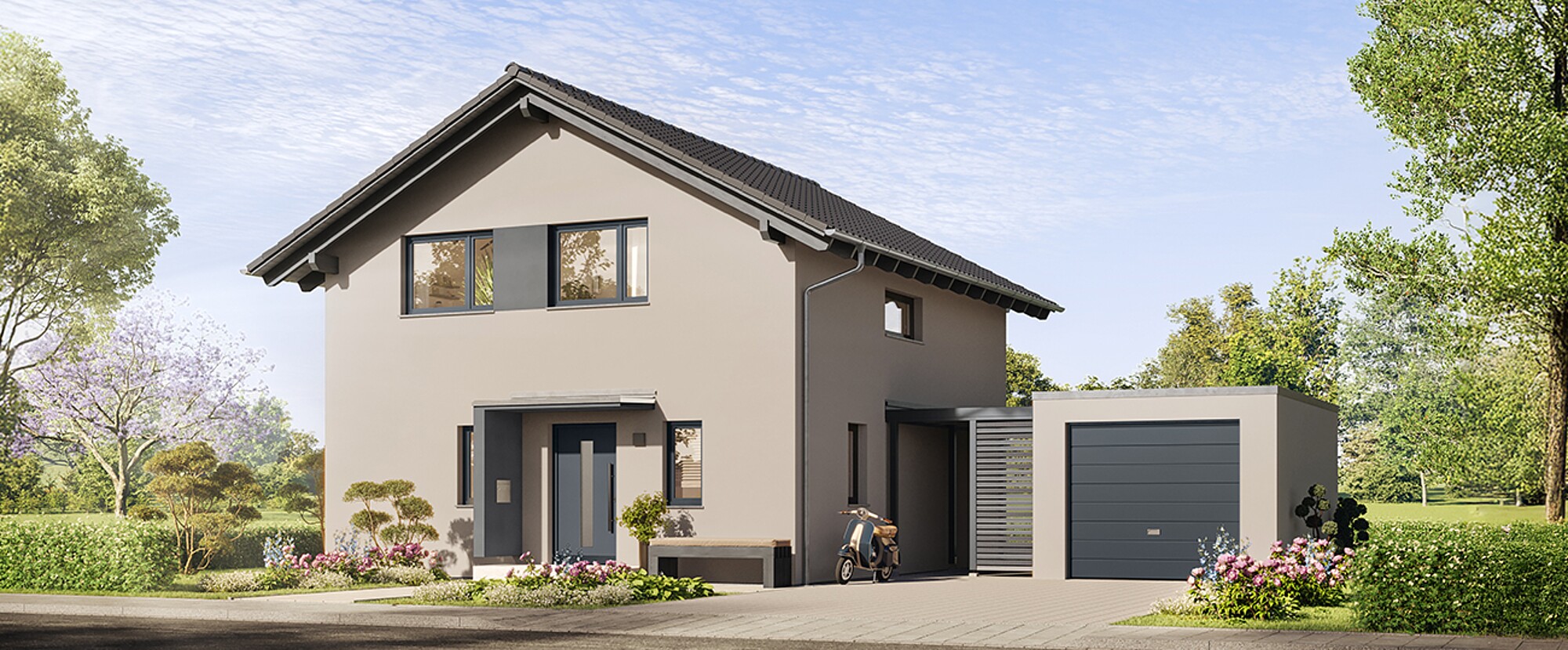 QNG⁺-Line: Fertighaus Variant 28-123 - Hanse Haus QNG⁺-Line: Fertighaus Variant 28-123