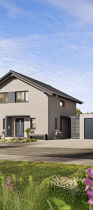 QNG⁺-Line: Fertighaus Variant 28-123 - Hanse Haus QNG⁺-Line: Fertighaus Variant 28-123