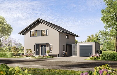 QNG⁺-Line: Fertighaus Variant 28-123