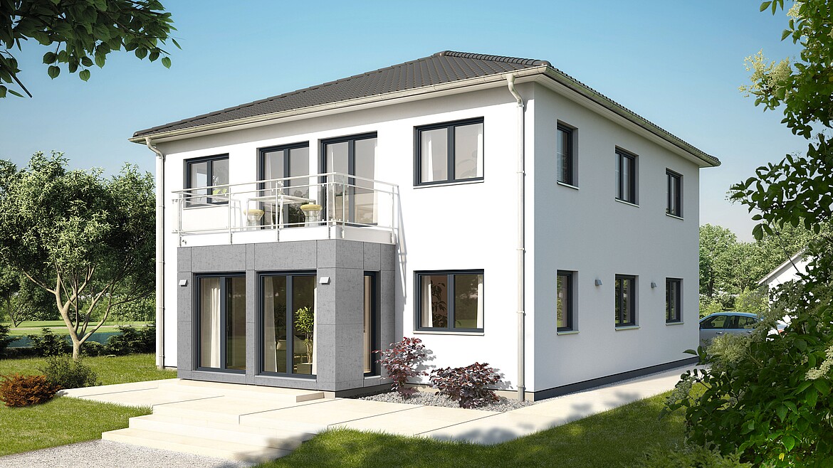 Mehrfamilien Fertighaus von Hanse Haus