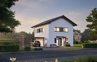 QNG⁺-Line: Fertighaus Villa 133