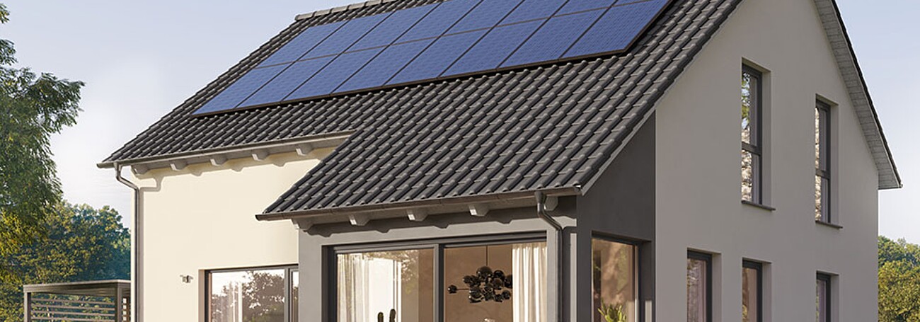 Fertighaus: Konfigurator Außenputz - Hanse Haus Fertighaus-Bemusterung: Außenputz