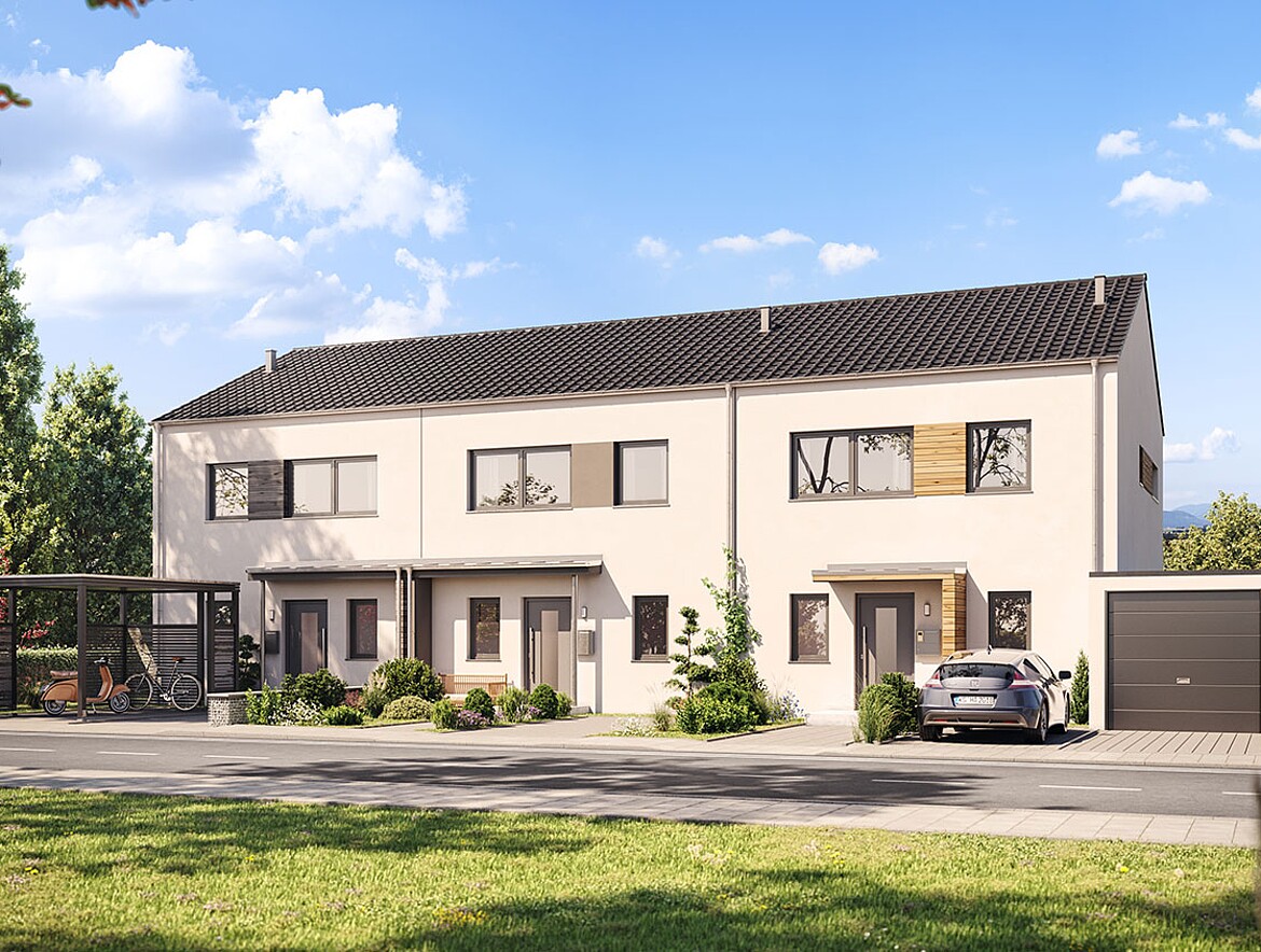 Reihenhaus 118 – Variante 1 Reihenhaus 118: Variante 1 - Hanse Haus