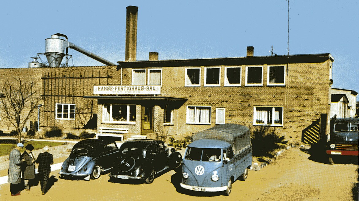 Hanse Haus Werk in Travemünde in den 60er Jahren