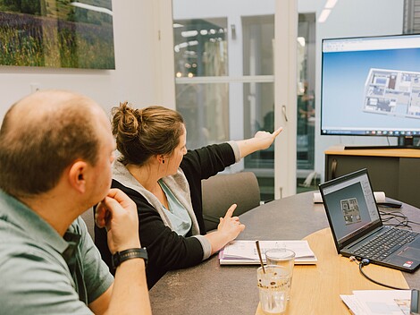 Architektengespräch: Bauherren Familie Römmelt