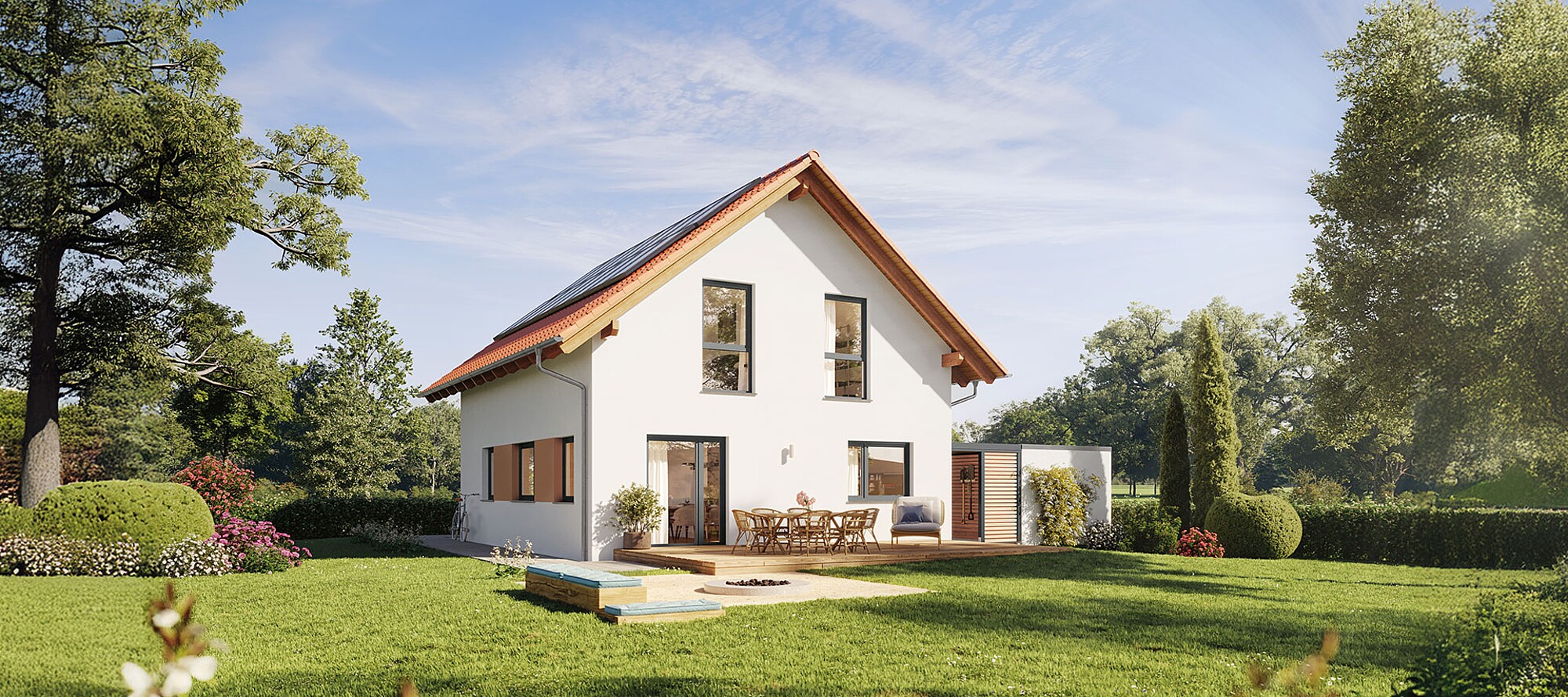 QNG⁺-Line: Fertighaus Variant 38-130 - Hanse Haus QNG⁺-Line: Fertighaus Variant 38-130