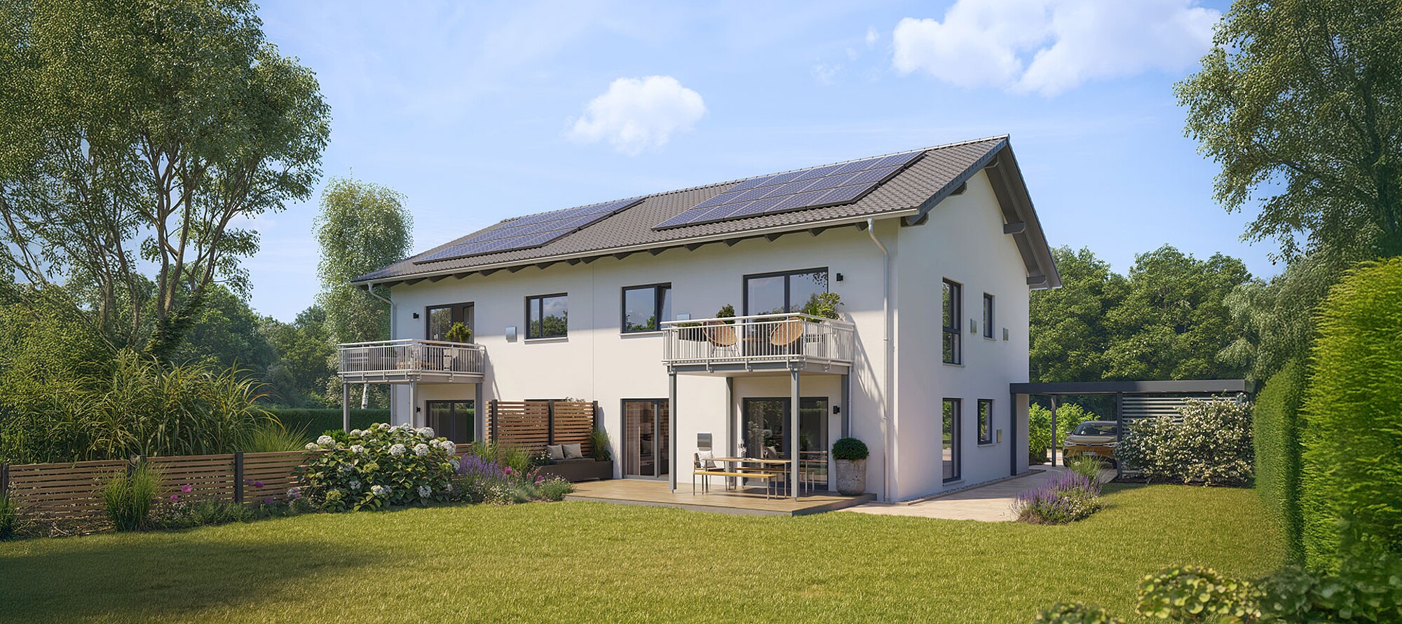 QNG⁺-Line: Doppelhaus 159 - Hanse Haus