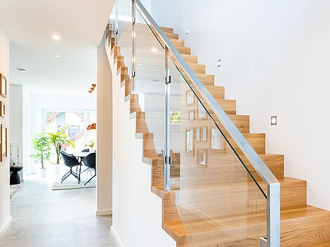 Fertighaus Variant 35-176: Treppe