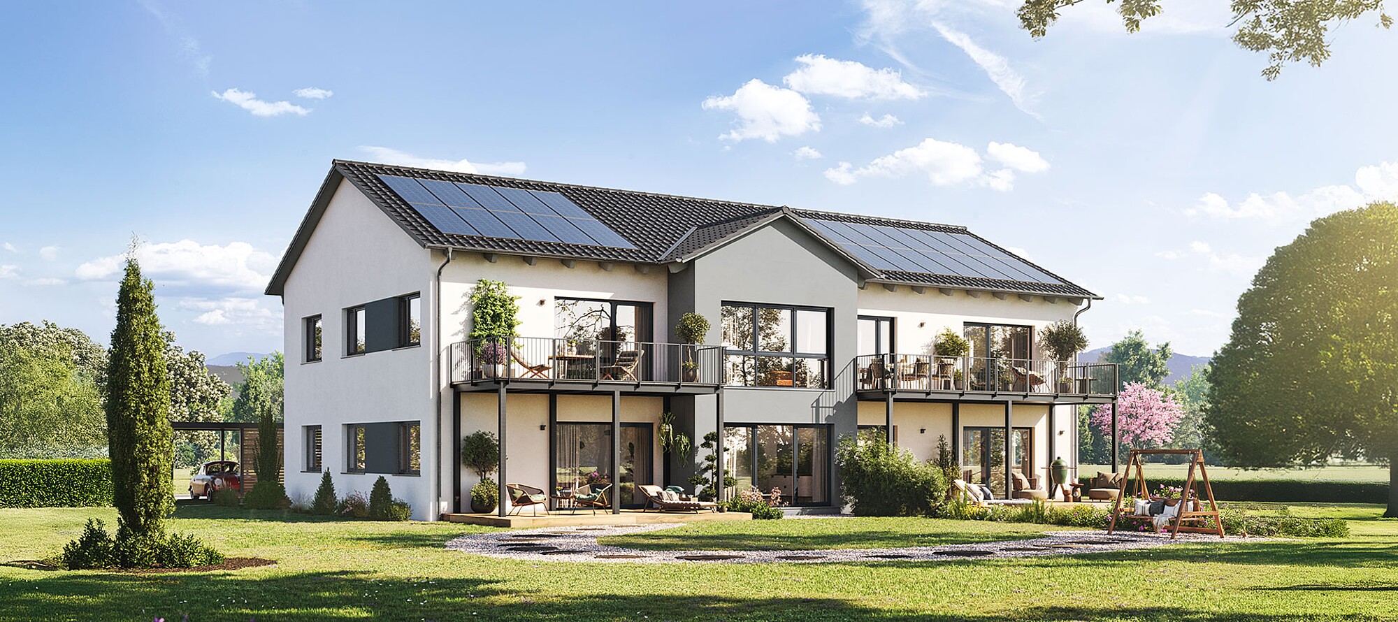 Mehrfamilienhaus 4 Wohneinheiten Mehrfamilienhaus 4 Wohneinheiten - Hanse Haus