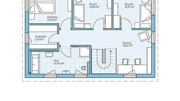 Vita 165: Grundriss OG