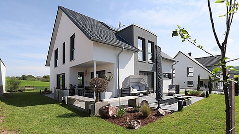 Fertighaus: Bauherren Familie Börner aus Alzenau