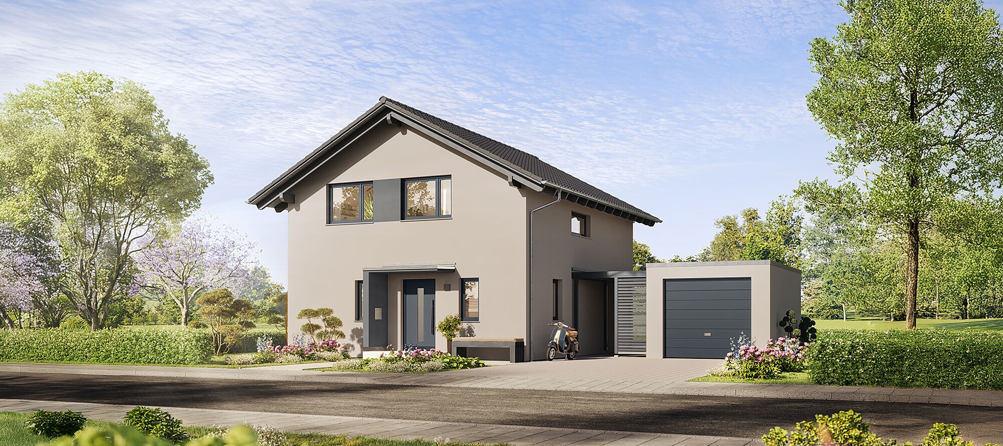 QNG⁺-Line: Fertighaus Variant 28-123