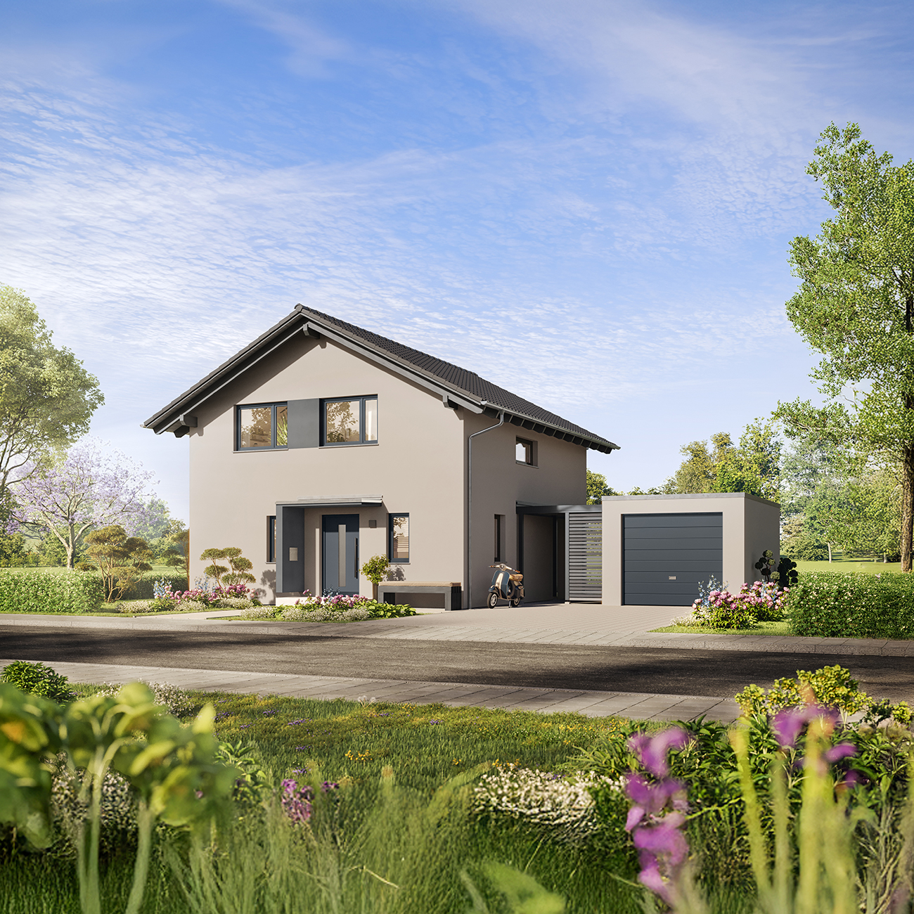 QNG⁺-Line: Fertighaus Variant 28-123 - Hanse Haus QNG⁺-Line: Fertighaus Variant 28-123