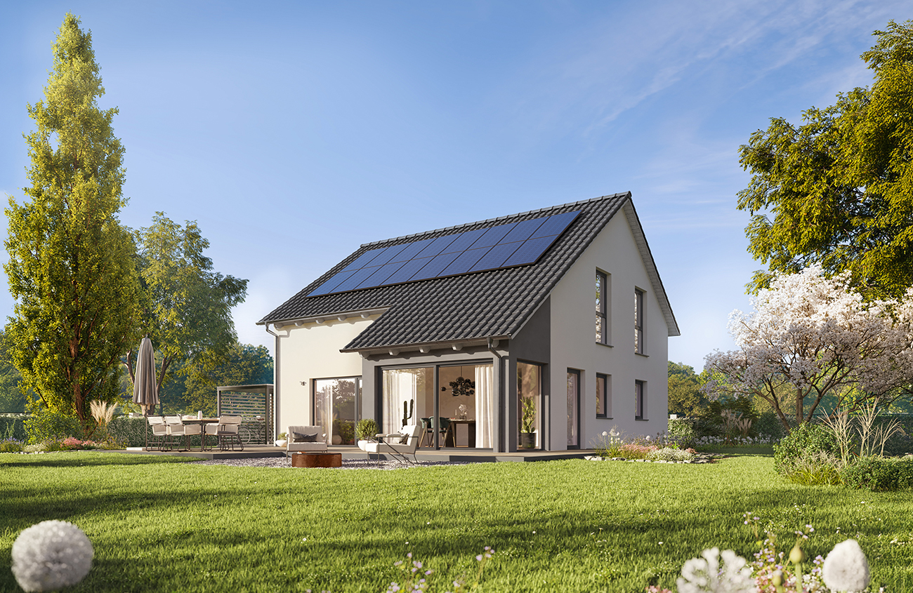 QNG⁺-Line: Fertighaus Variant 35-160 - Hanse Haus QNG⁺-Line: Fertighaus Variant 35-160