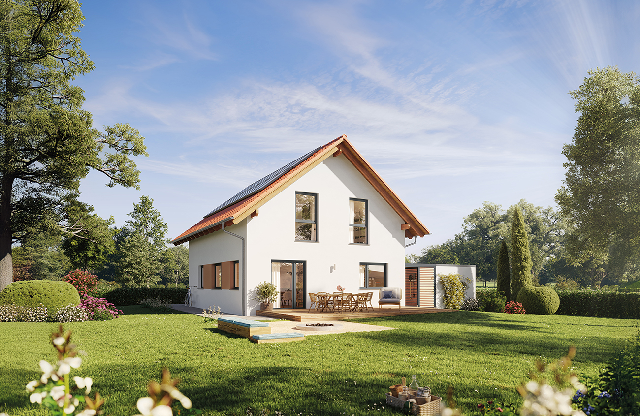 QNG⁺-Line: Fertighaus Variant 38-130 - Hanse Haus QNG⁺-Line: Fertighaus Variant 38-130