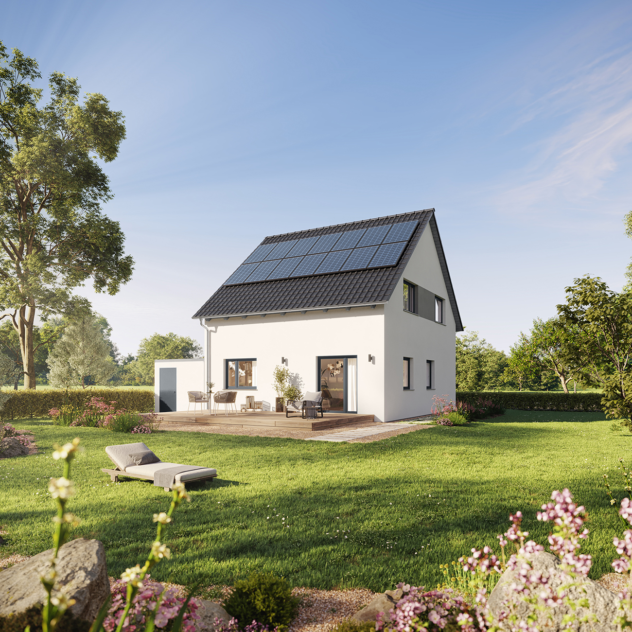QNG⁺-Line: Fertighaus Variant 42-123 - Hanse Haus QNG⁺-Line: Fertighaus Variant 42-123