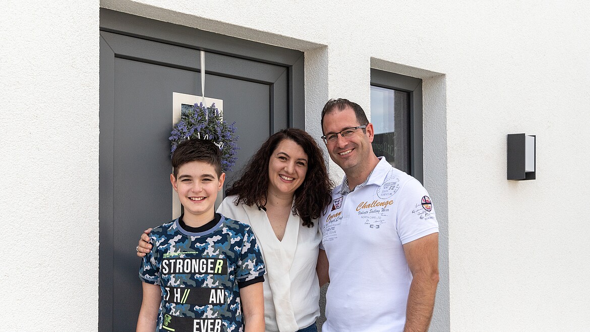 Bauherren: Familie Bozem aus Alzenau