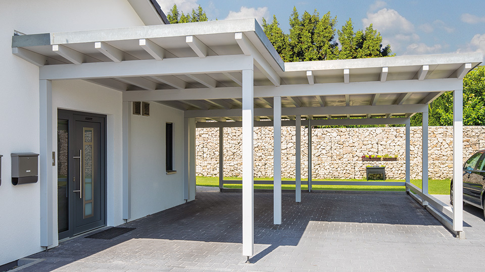 Carport: Bauherren Familie Leitsch aus Oberleichtersbach